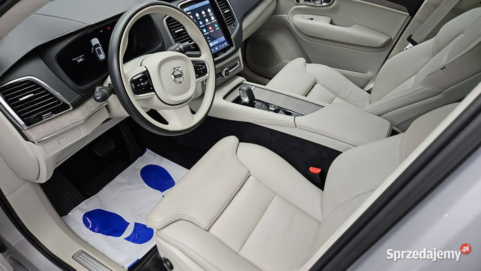 Volvo XC 90 B5 D AWD Ultimate Bright 7os aut Z mazowieckie Warszawa