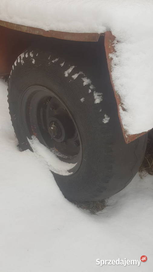 Przyczepa jednoosiowa Zarejestrowana nieuszkodzony Wieleń sprzedam