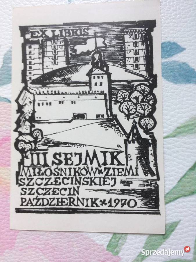 1217 Exlibrisy 14 Antykwariat zachodniopomorskie Szczecin