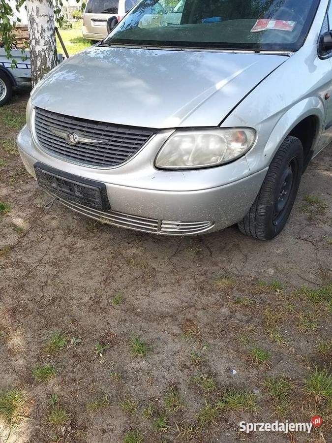 ZDERZAK SREBRNY CHRYSLER GRAND VOYAGER 0107 R zderzaki