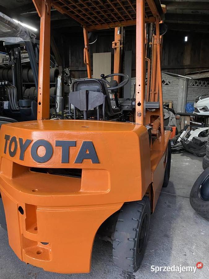 Wózek widłowy Toyota 024fd25 diesel dolnośląskie Lwówek Śląski
