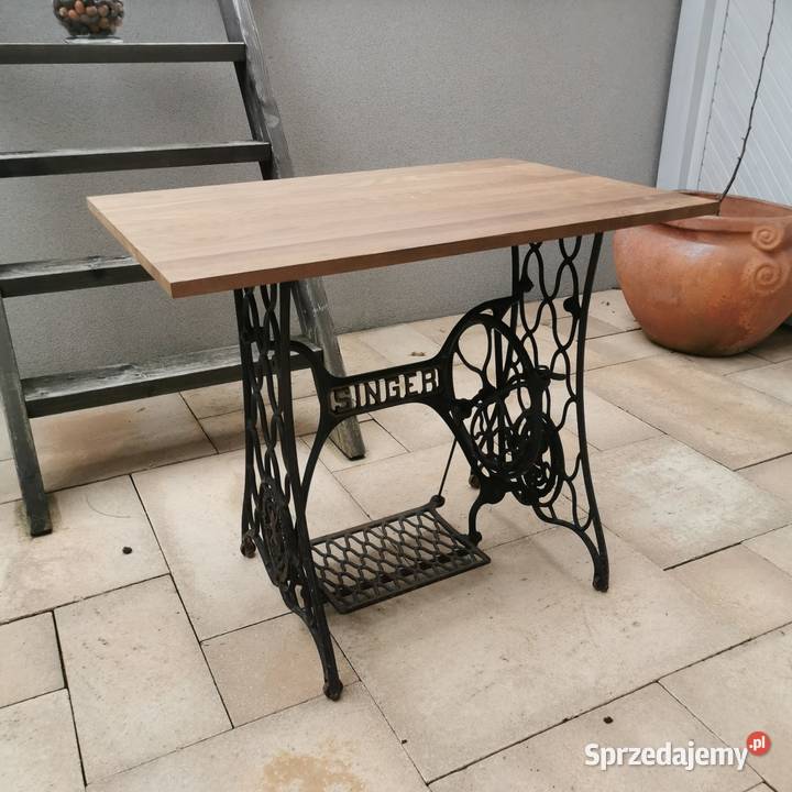 Singer stolik konsola biurko Wyposażenie wnętrz Warszawa