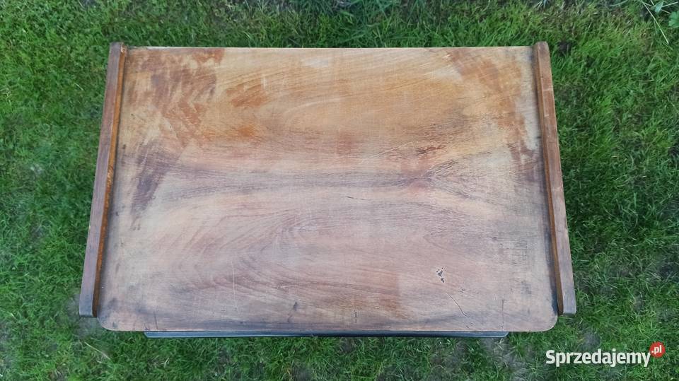Stolikszafka pod RTV typ 600204 PRL 46cm Wieluń sprzedam