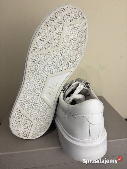 Skórzane buty Kennel Schmenger Calf Bianco Opole