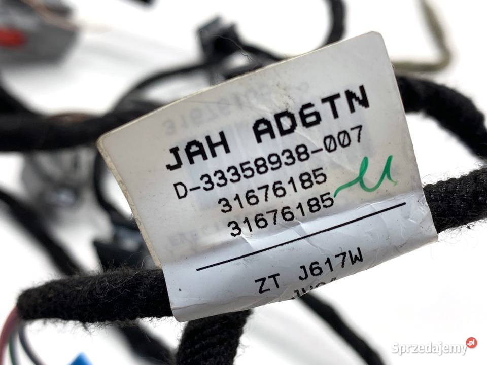 WIĄZKA BOCZKA DRZWI PRZÓD LEWY VOLVO S90 II