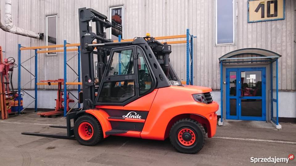 Sprzedam Linde H80 Wózek widłowy używany 8 Ton regulowane widły Elbląg