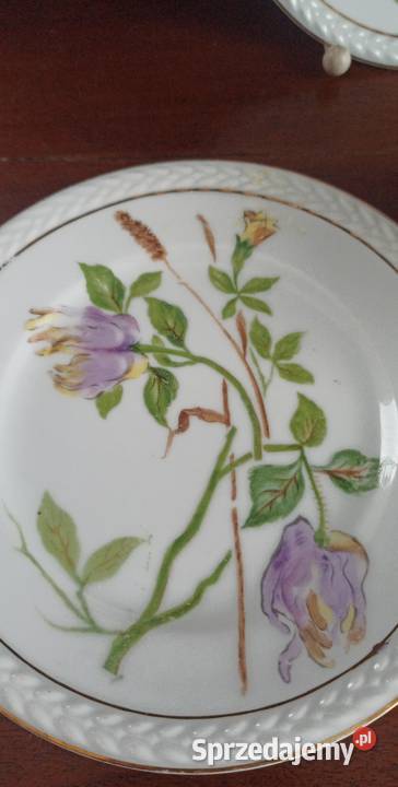 Śliczna Filiżanka z talerzykiem deserowym CT Gdańsk sprzedam