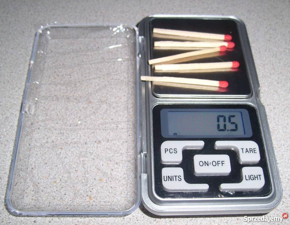 ELEKTRONICZNA WAGA JUBILERSKA LCD do 500g 01g Łódź sprzedam