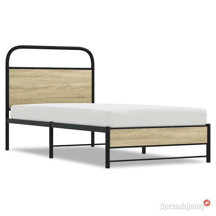 Łóżko bez materaca dąb sonoma 80x200 WM4100419 100cm Warszawa sprzedam