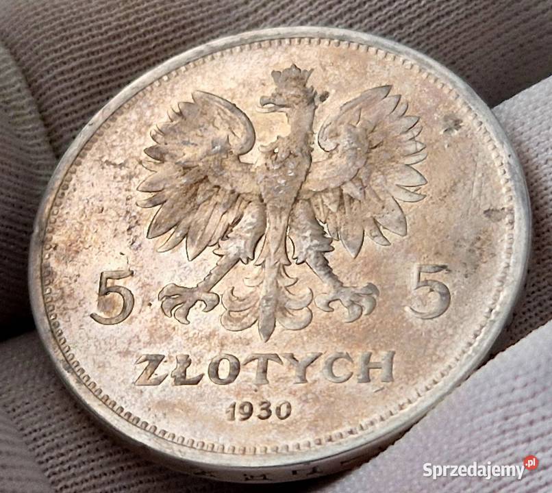 5 Sztandar 1930 Głęboki stempelLustrzany Sosnowiec sprzedam