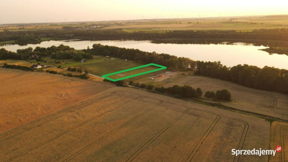 Działka z linią brzegową i prywatną plażą Żnin