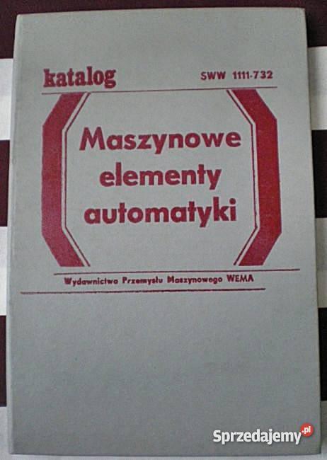Maszynowe elementy automatyki katalog Z Życki