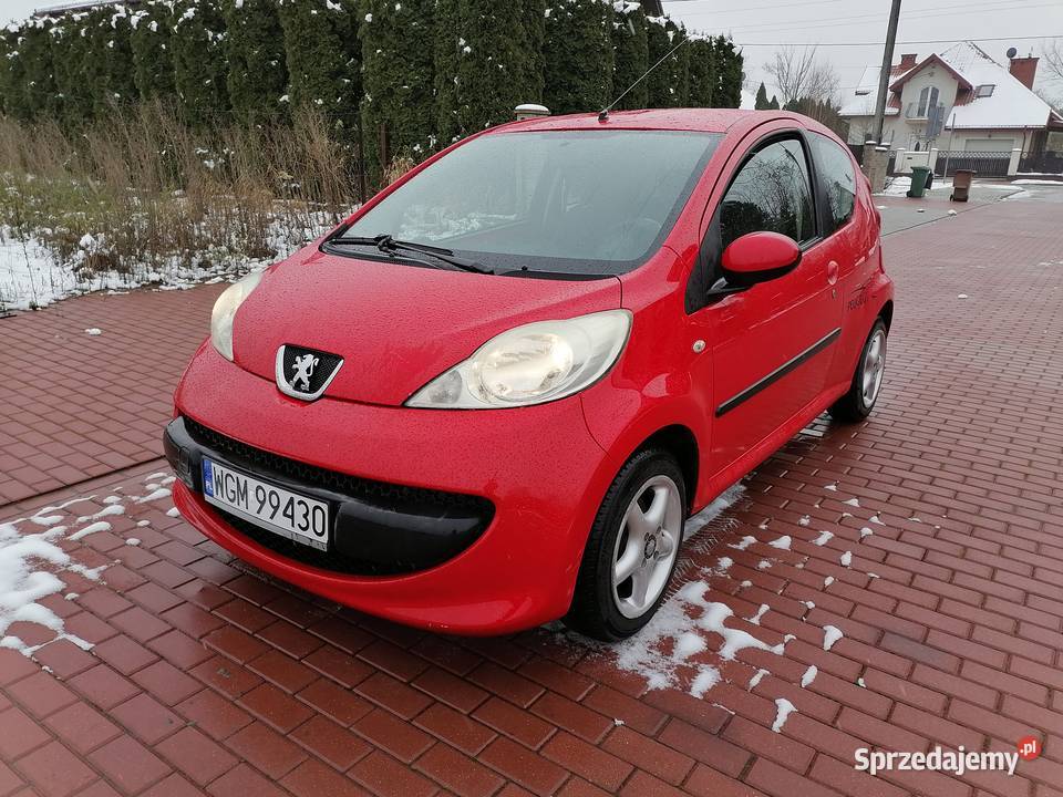 Peugeot 107 ekonomiczny 10 68 Klimatyzacja Mińsk Mazowiecki