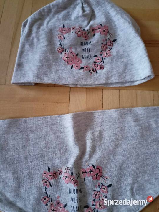 Nowy zestaw czapka z apaszką Rozmiar 74 Włocławek