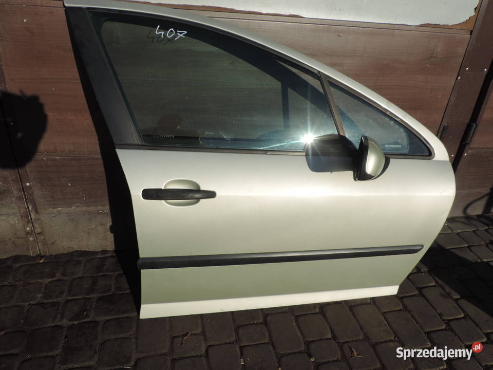 DRZWI PRAWY PRZÓD PEUGEOT 407 SEDAN KCVD Nowy Sącz sprzedam