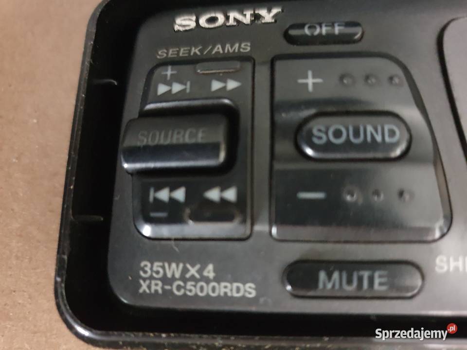 Radio samochodowe Sony z panelem Zmieniarka CD małopolskie sprzedam