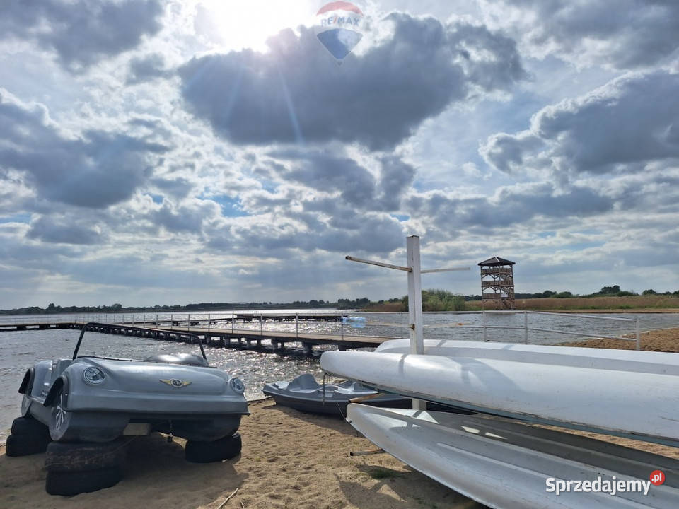 Działka 3823 m z linią brzegową stawem 50m Choceń