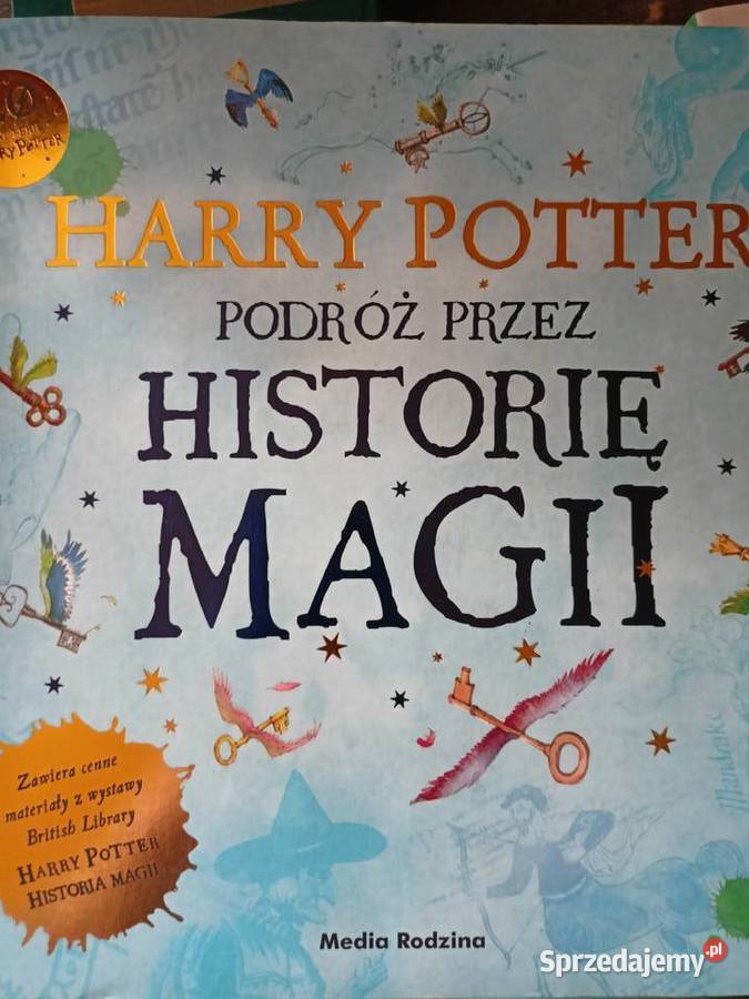 Harry Potter podróż historię magii książki Warszawa