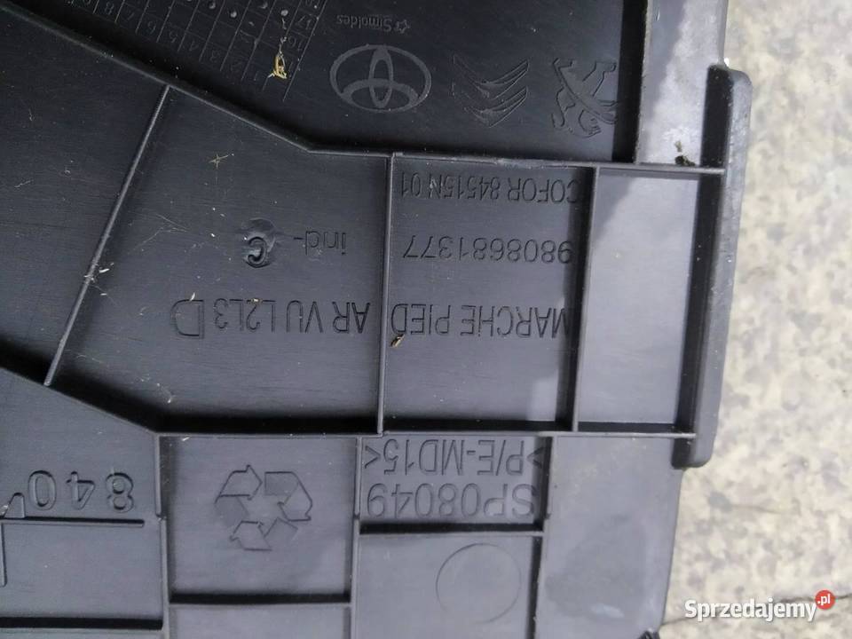 OSŁONA PROGU STOPIEŃ LEWY PRAWY BOK TYŁ KPL