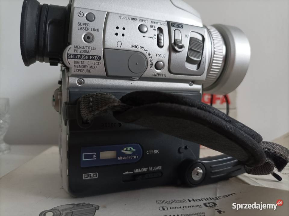 Sony DCRPC110E Carl Zeiss dolnośląskie Dzierżoniów