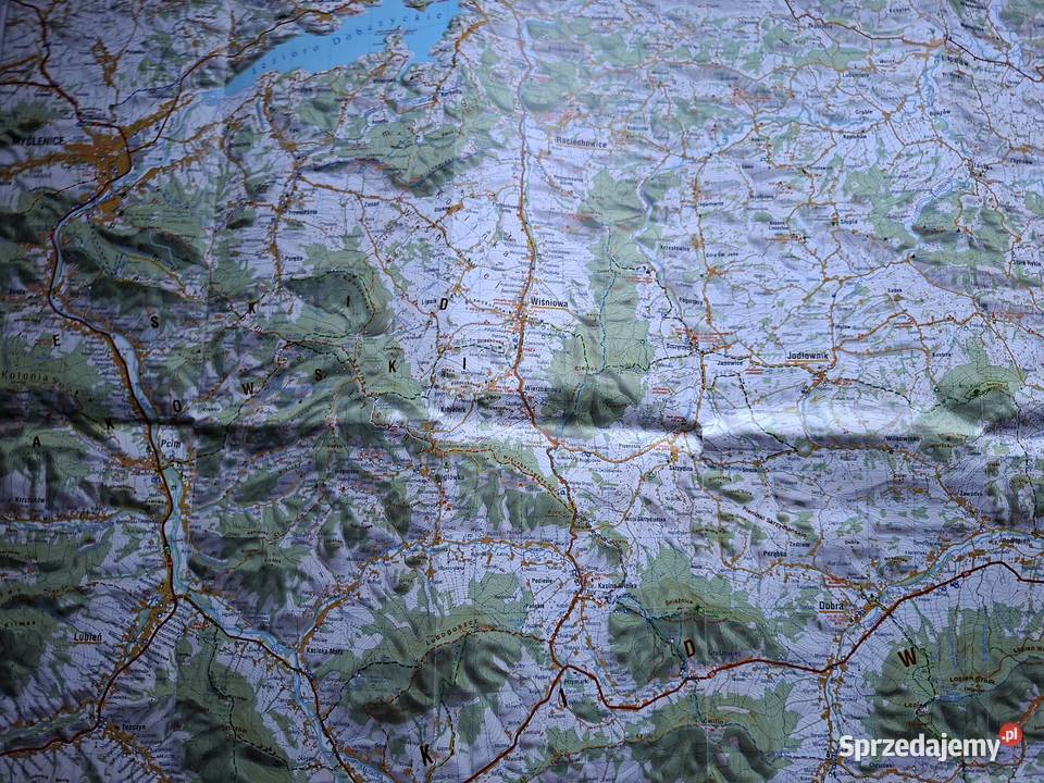 Beskid Wyspowy 1 60 000 mapa turystyczna Compass Kraków sprzedam