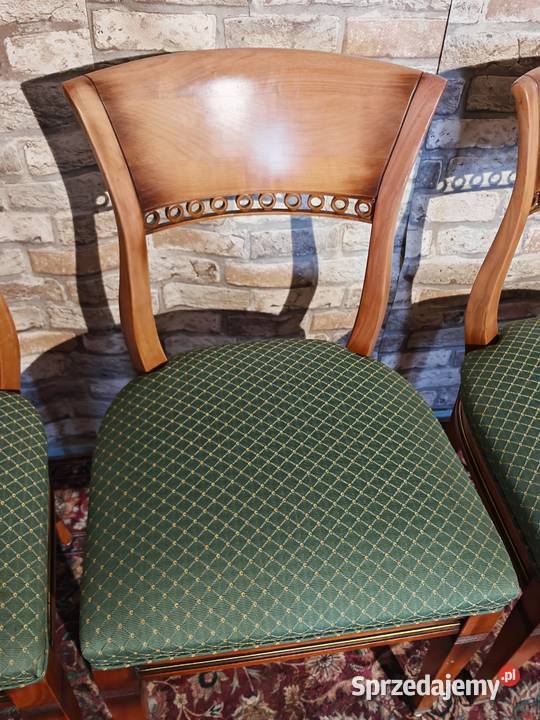 4 stylowe drewniane krzesla Sandomierz sprzedam