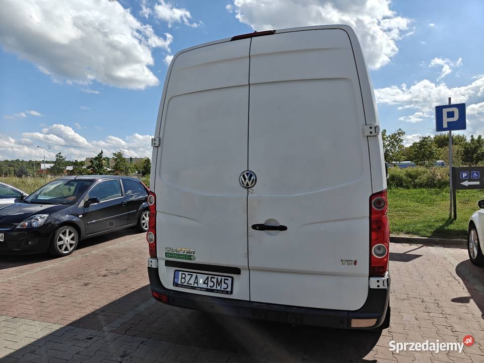 Volkswagen crafter blaszak lift zamiana Napęd tylna oś Volkswagen Białystok