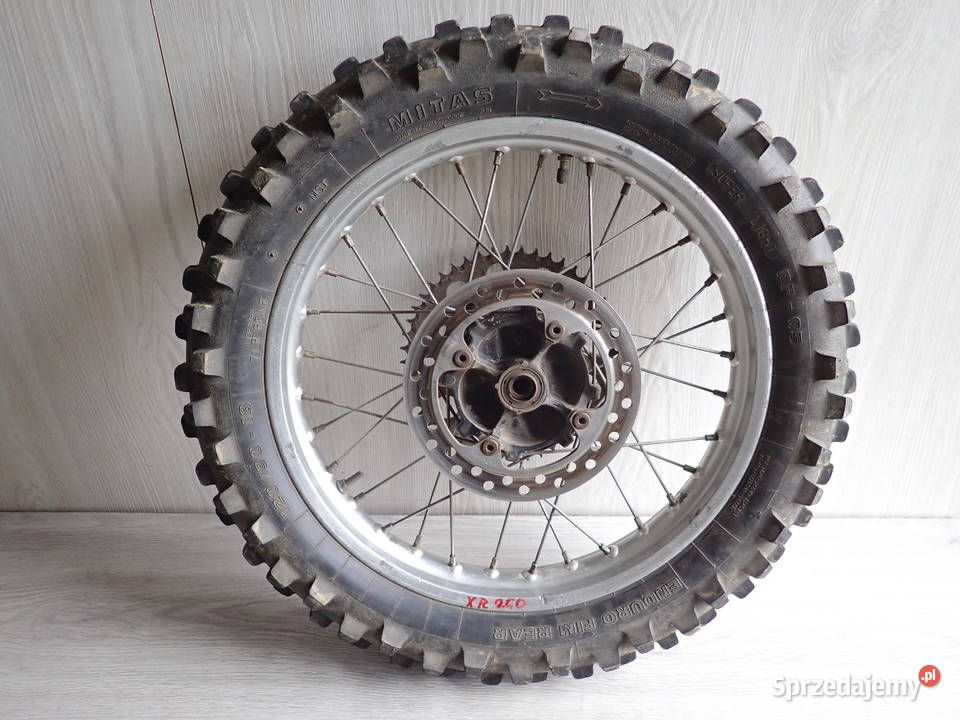 Koło Tył 18 x 185 Opona Tracza Honda XR 250 Strzelce Krajeńskie