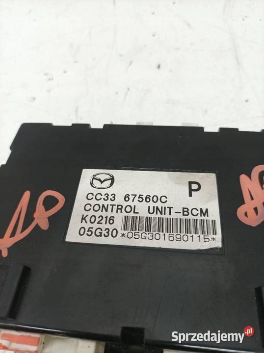 MODUŁ CC3367560C BCM Mazda 5 I 20052010 osobowe świętokrzyskie