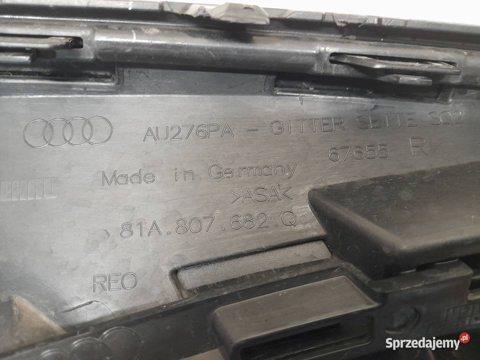 AUDI Q2 SQ2 LIFT SLINE KRATKA ZAŚLEPKA ZDERZAKA