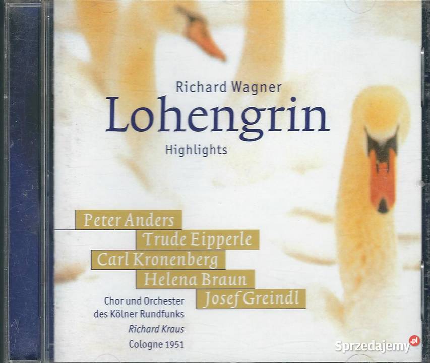 CD Richard Wagner Lohengrin Highlights 1997 Płyty i kasety Brwinów