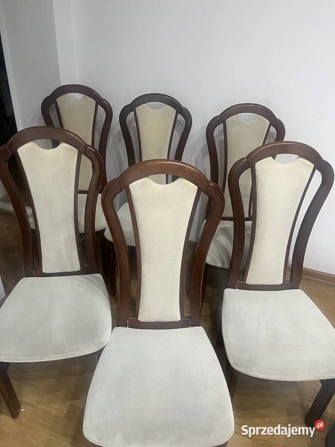 Krzesla drewniane Dobrodzień sprzedam