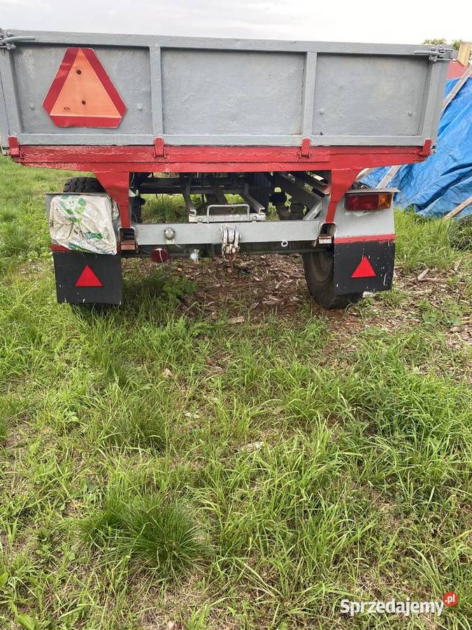 Przyczepa rolnicza zarejestrowana ważne OC i Police sprzedam