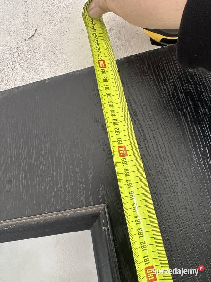 DRZWI ŁAZIENKOWE 70200 PRAWE CZARNE Poddębice