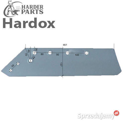 Lemiesz 16 HARDOX 173609L do pługa GREGOIRE podlaskie Suwałki