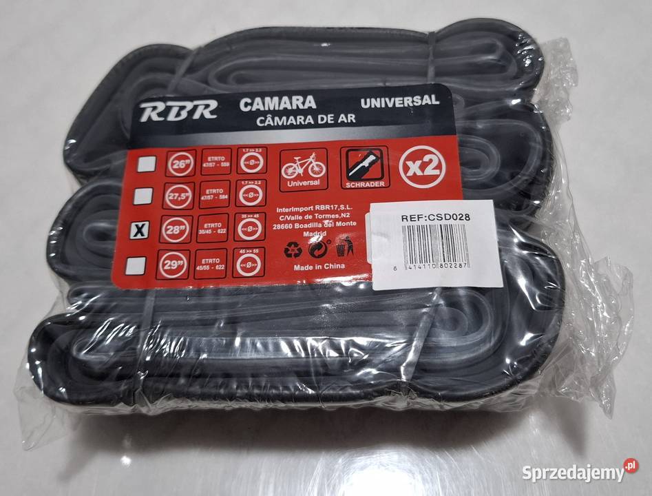 Dętka rowerowa 28 28 3545mm 700 wentyl Czeladź