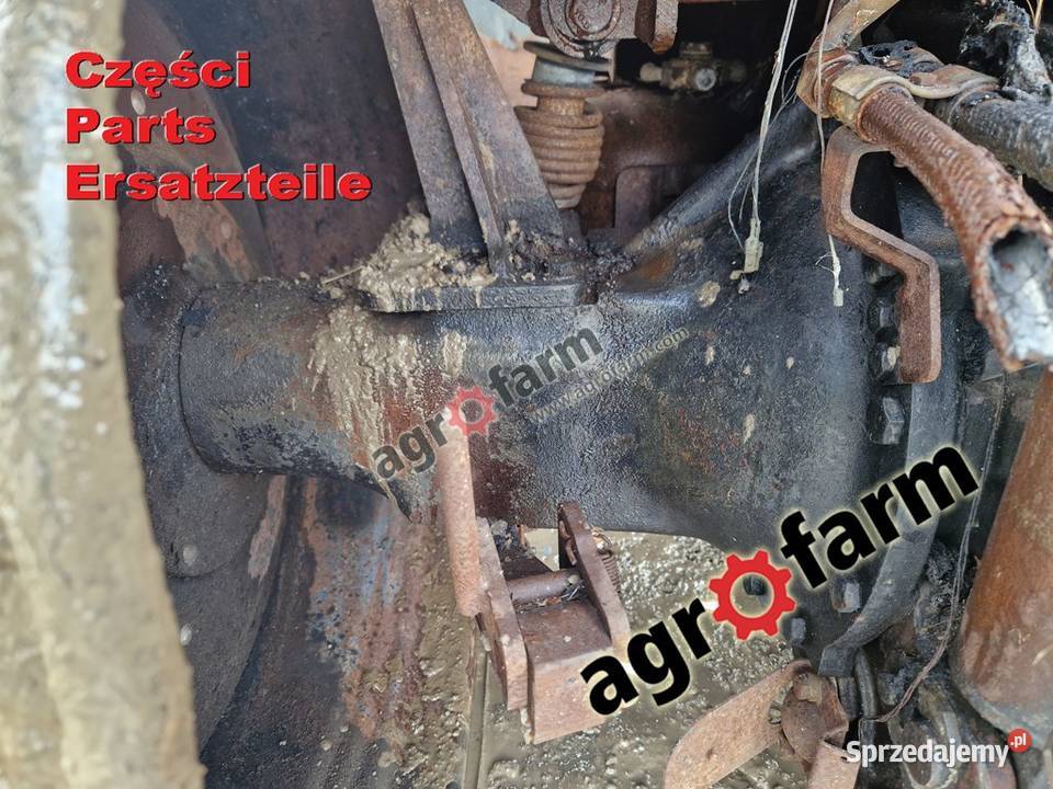 Fendt 210 Vario części skrzynia biegów most oś Pozostałe Byków