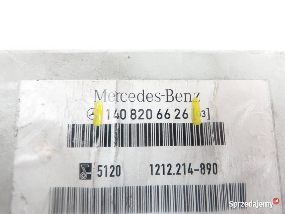 MODUŁ ALARMU MERCEDESBENZ C W202 1408206626 Skrzynki bezpieczników