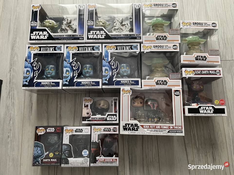 Kolekcja funko pop Gostyń