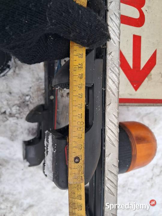 Tablica pilot na relingi belki regulowane lampy