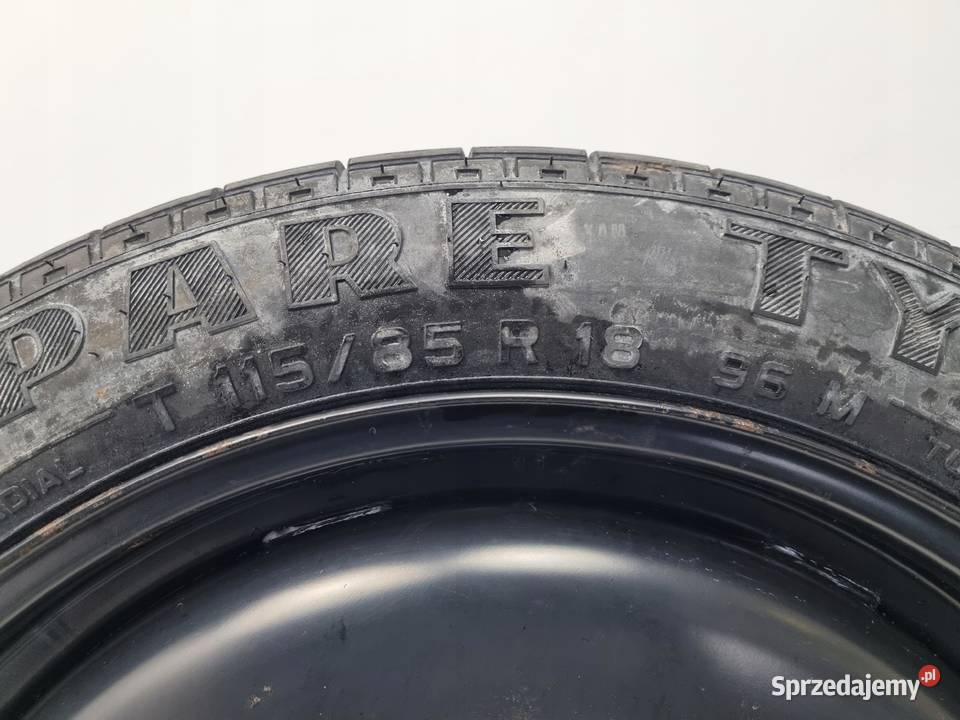 KOŁO DOJAZDOWE Jaguar XF XJ dojazdówka 11585 R18 Samochodowe Chełm