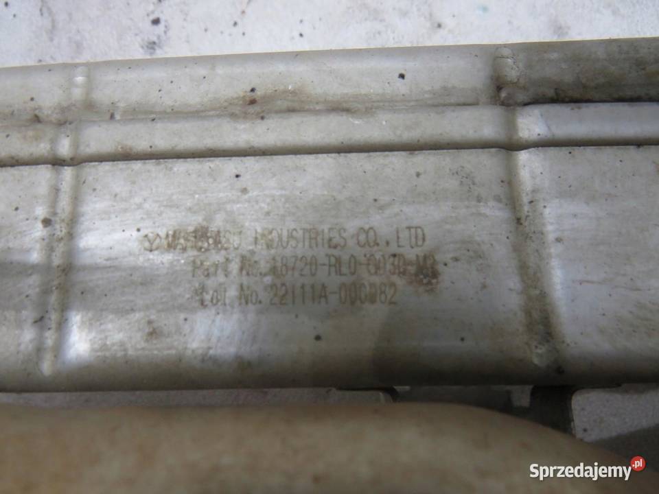 CHŁODNICA SPALIN EGR CIVIC IX 22 18720RL0G030 Recyrkulacja spalin EGR