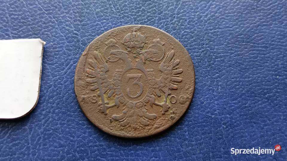 Stare monety 3 krajcar 1800 Austria Lesko