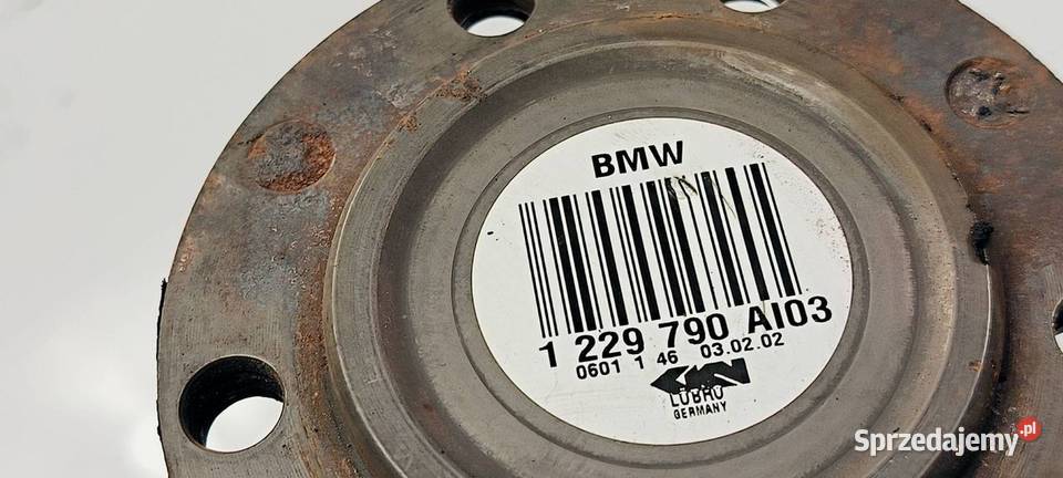 PÓŁOŚ PRAWA TYŁ BMW E 46 LIFT 1229790