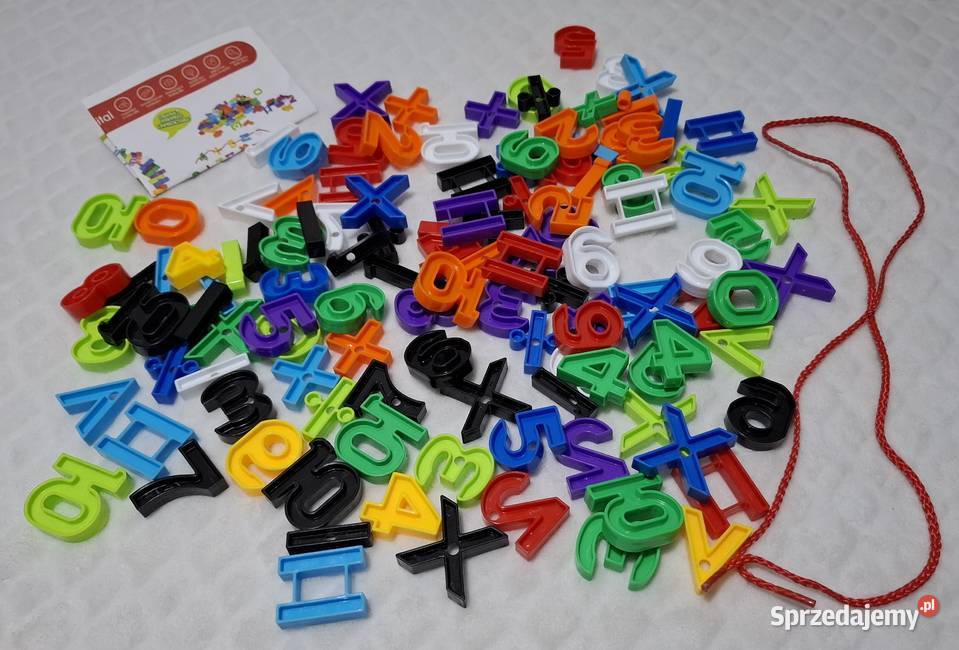 Zestaw do nawlekania działania matematyczne Czeladź sprzedam