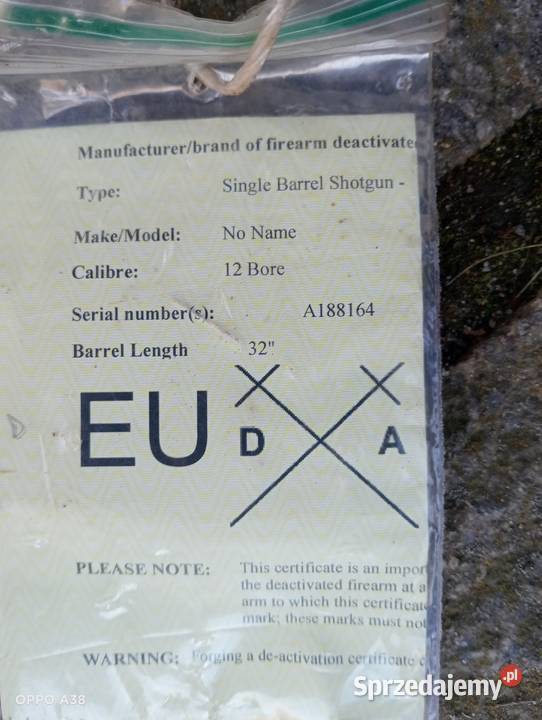 kniejówka shotgun Bielawa