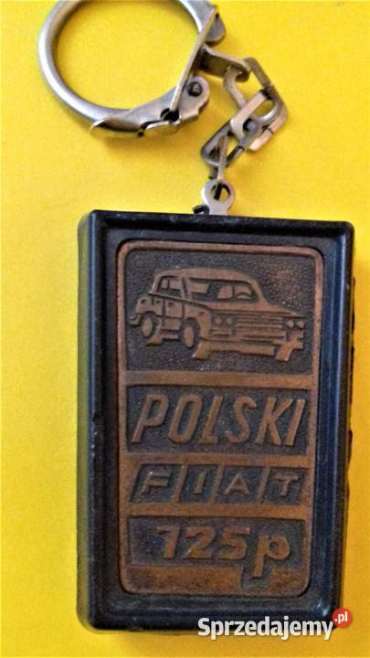 Staroć breloczek Fiat 125 P Rzeszów