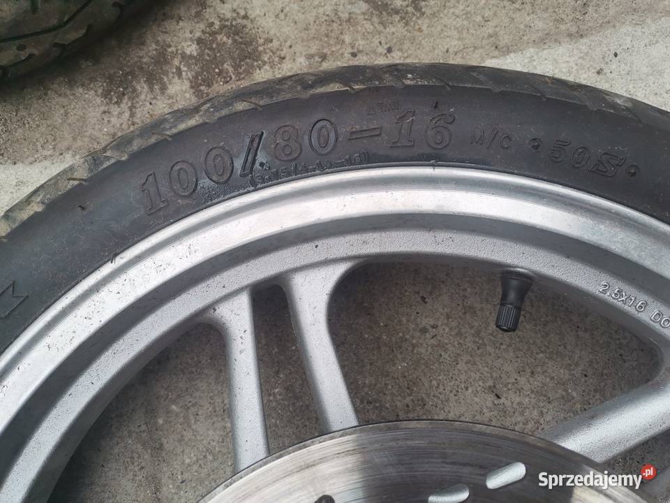 Sprzedam komplet kół do skutera 10080 r16 Gubin sprzedam