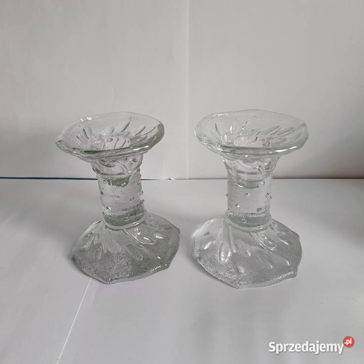 Kosta Boda świeczniki Gryfino