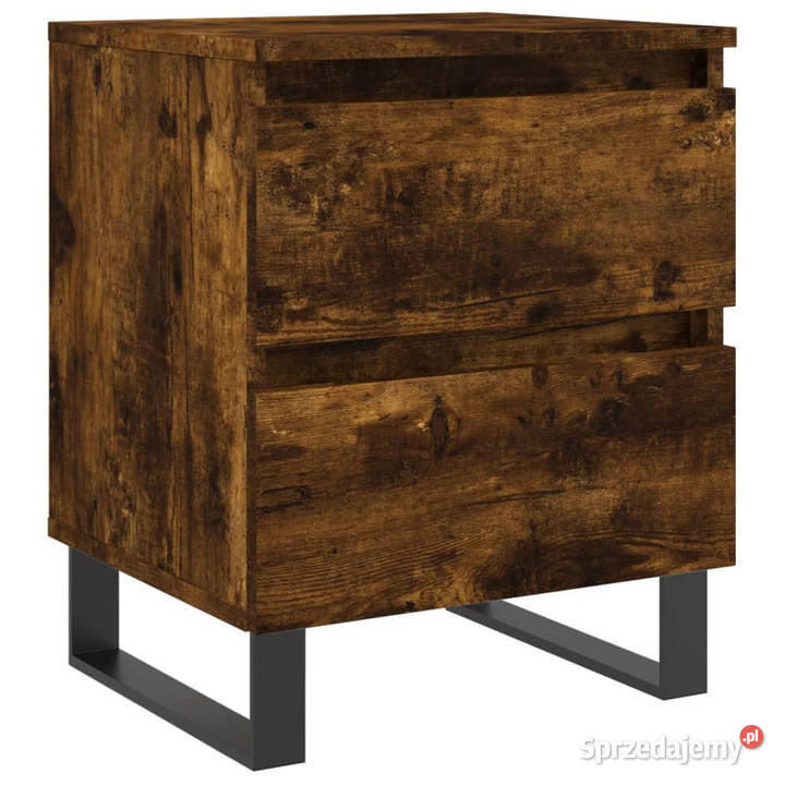 Szafka nocna przydymiony dąb 40x35x50 WM826902 Warszawa